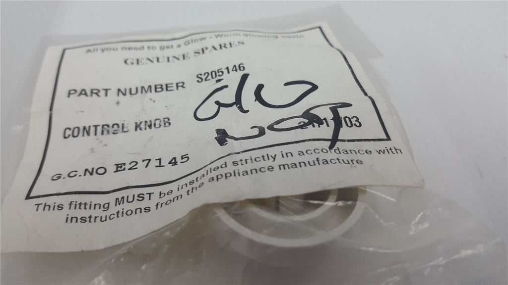 New Glow-worm S205146 Control Knob