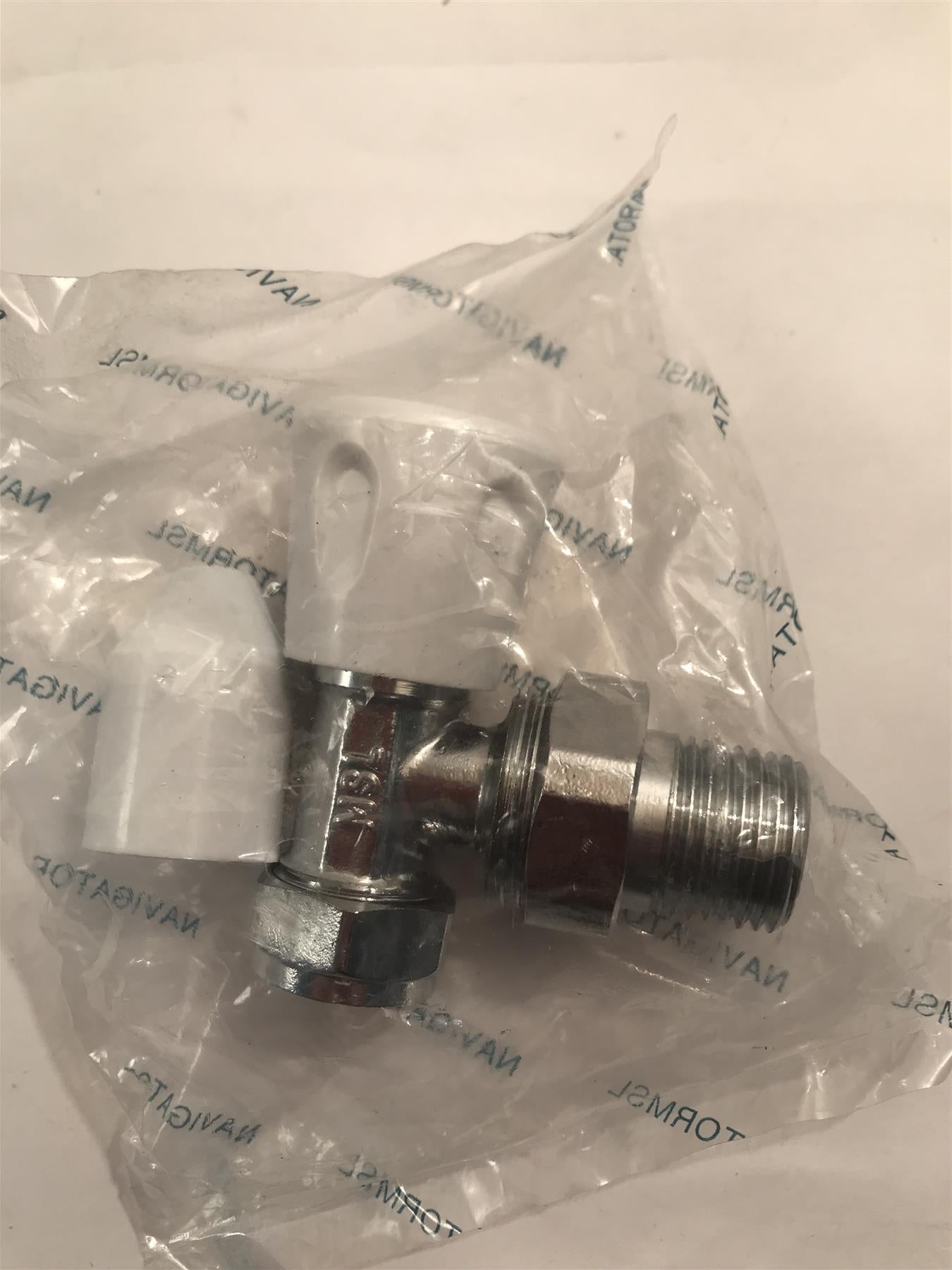 Navigator Genbra Radiator Valve Angled 15mm x 3/4" (Voyager)  BFRVA-15V