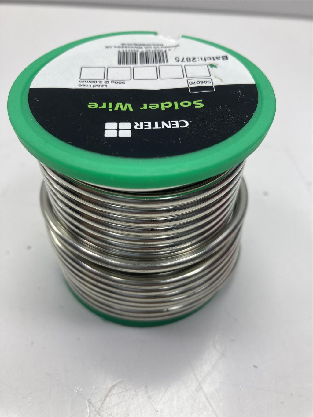 Center lead free solder spool 500g