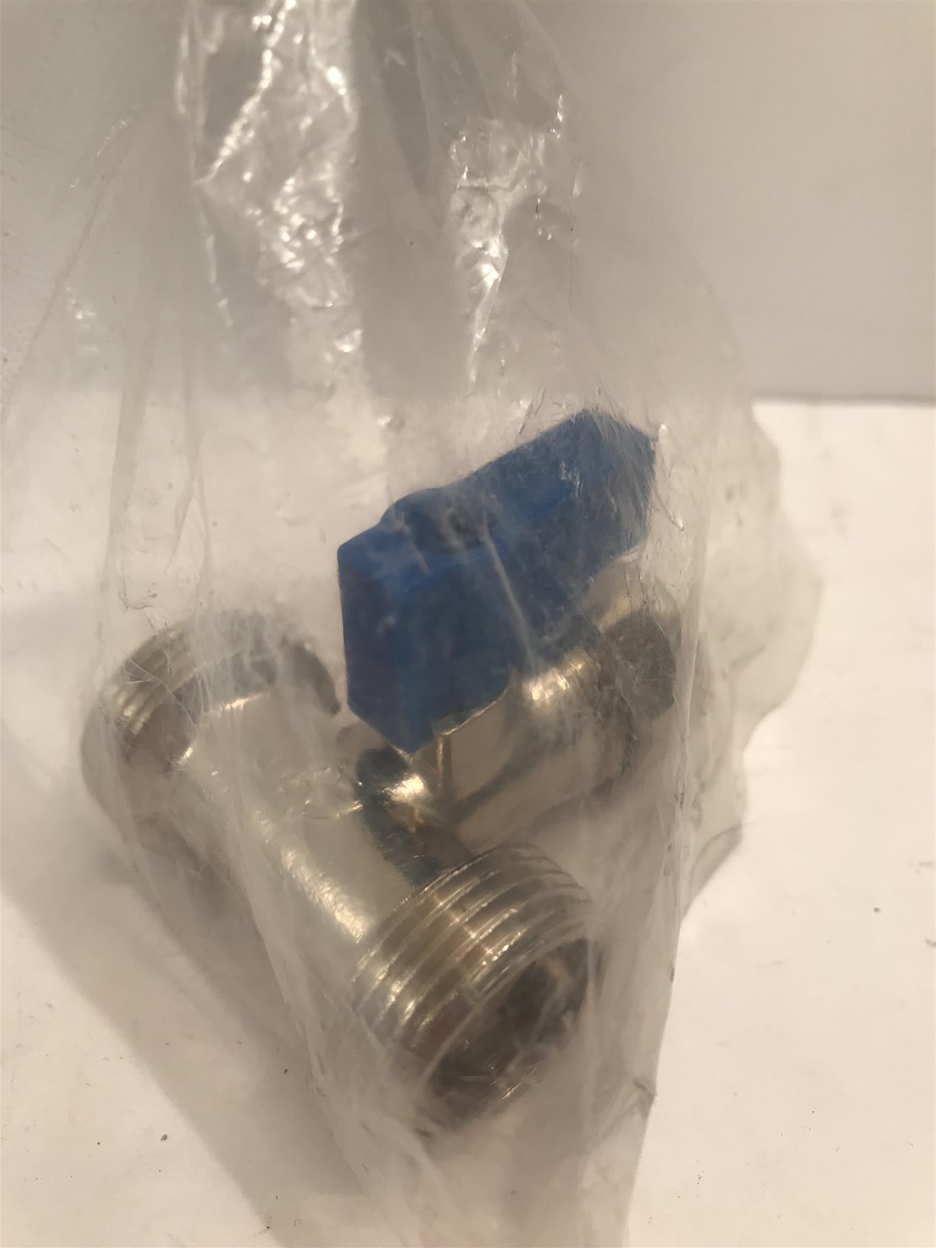 Dual Appliance Washing Machine Dishwasher Tee Valve/Tap 15mm x 3/4"