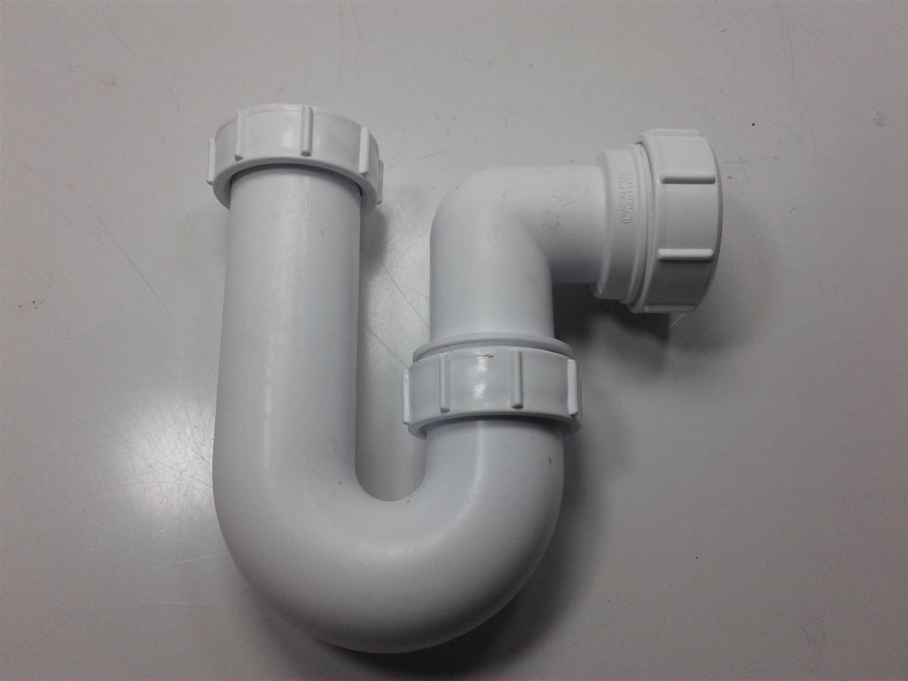 MCALPINE TUBULAR P TRAP 38MM WHITE