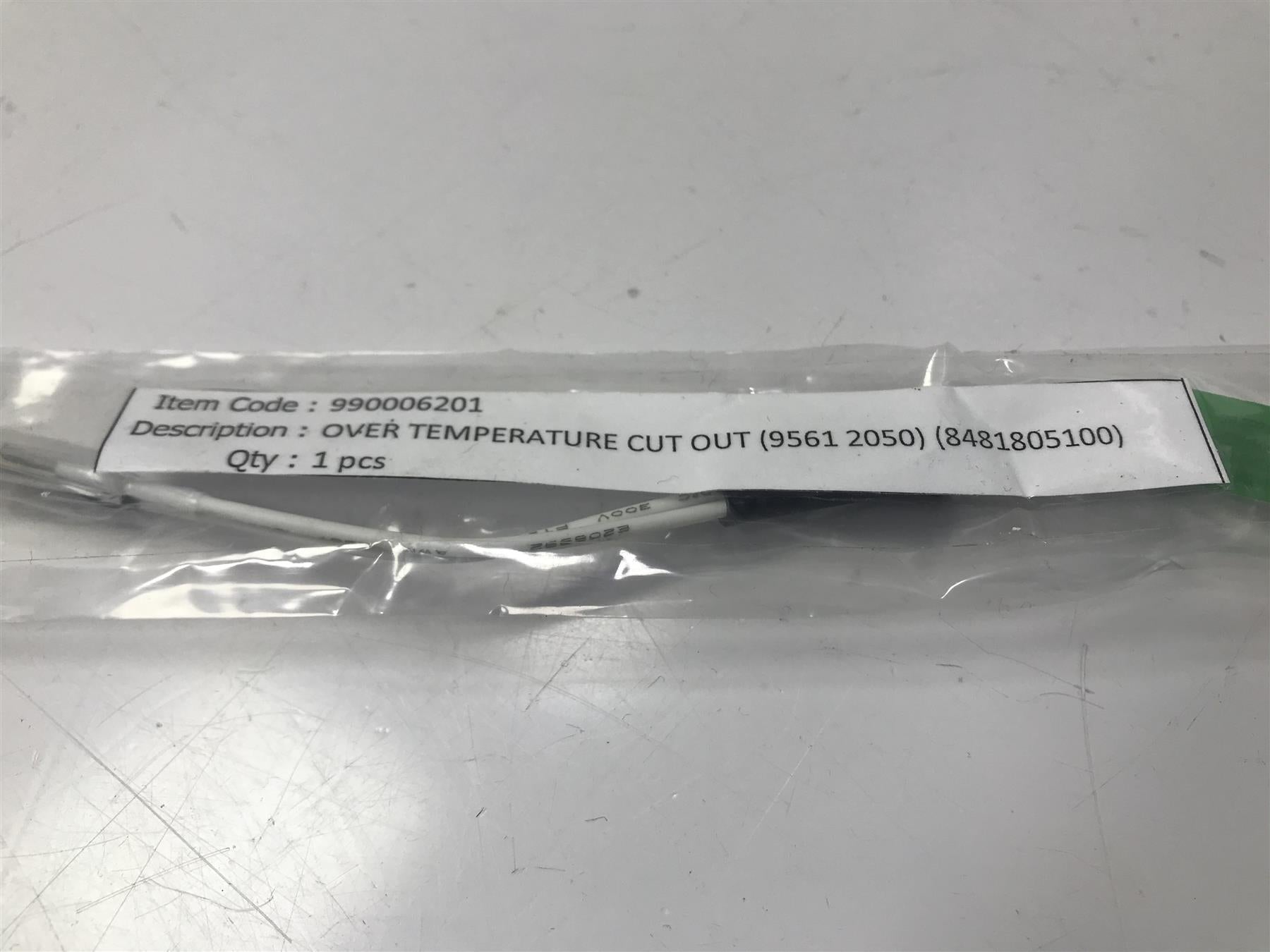 NEW HEATLINE 95612050 OVER TEMPERATURE CUT OUT