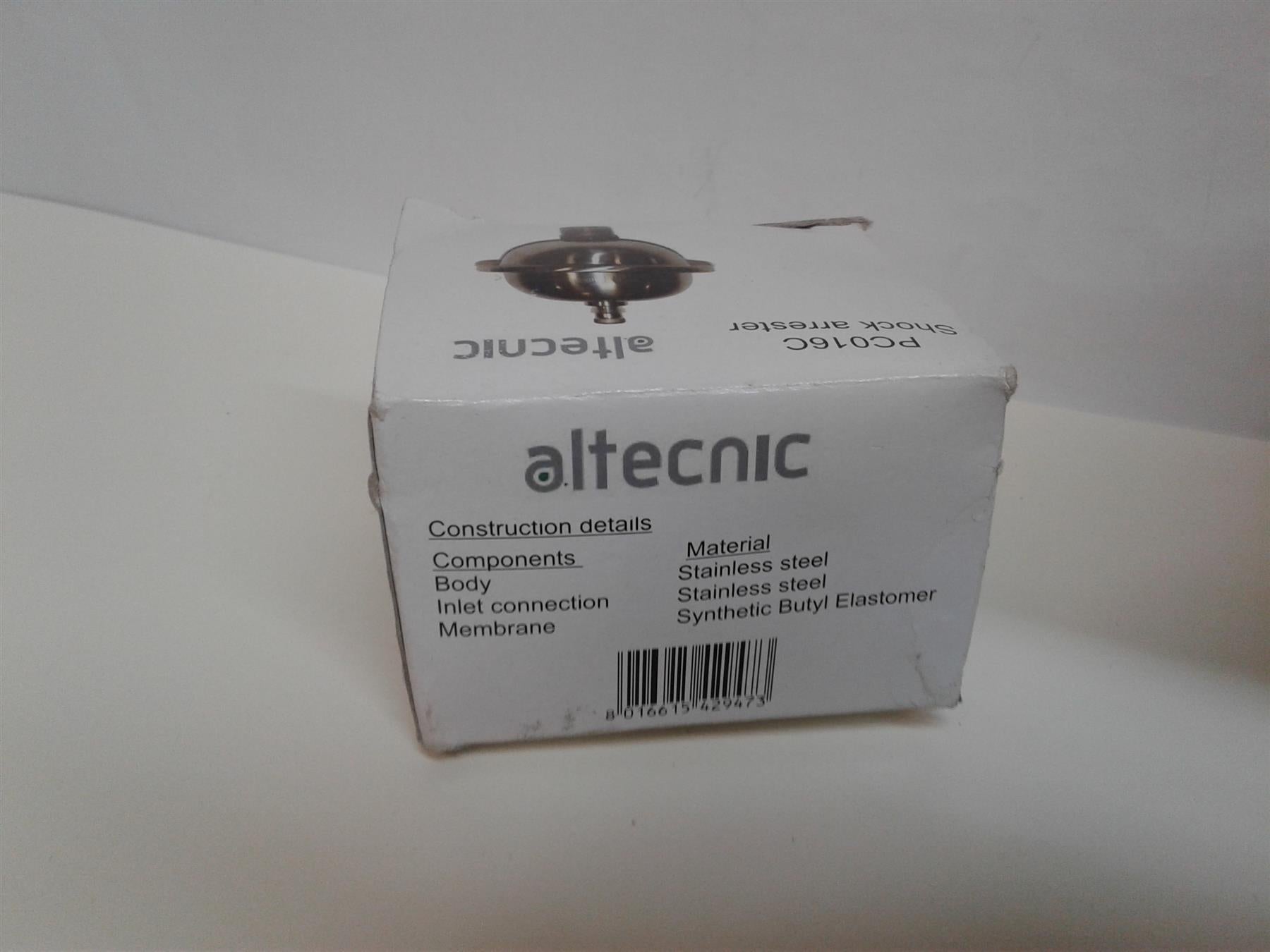 New Altecnic - Reflex 0.16Ltr Potable Expansion Vessel Shock Arrestor PV016C