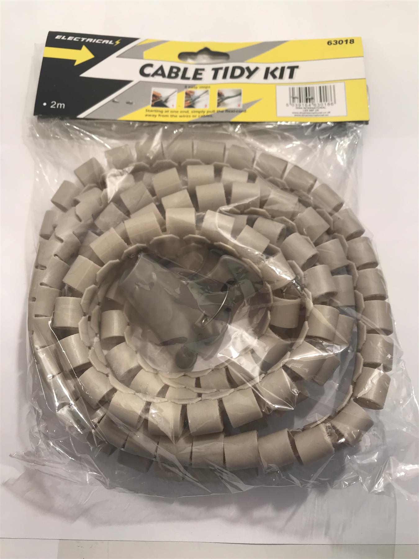 Cable Tidy Kit 2m (Beige) 63018