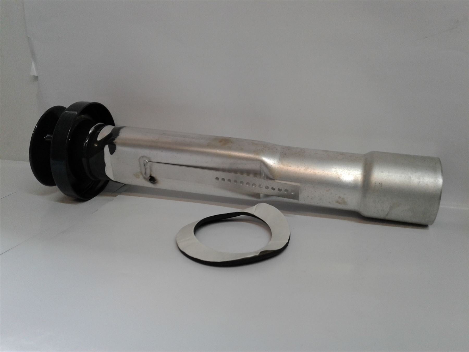 NEW IDEAL RIDGE TILE FLUE TERMINAL 80 DIA TWIN PIPE & VERTICAL POWERED FLUES