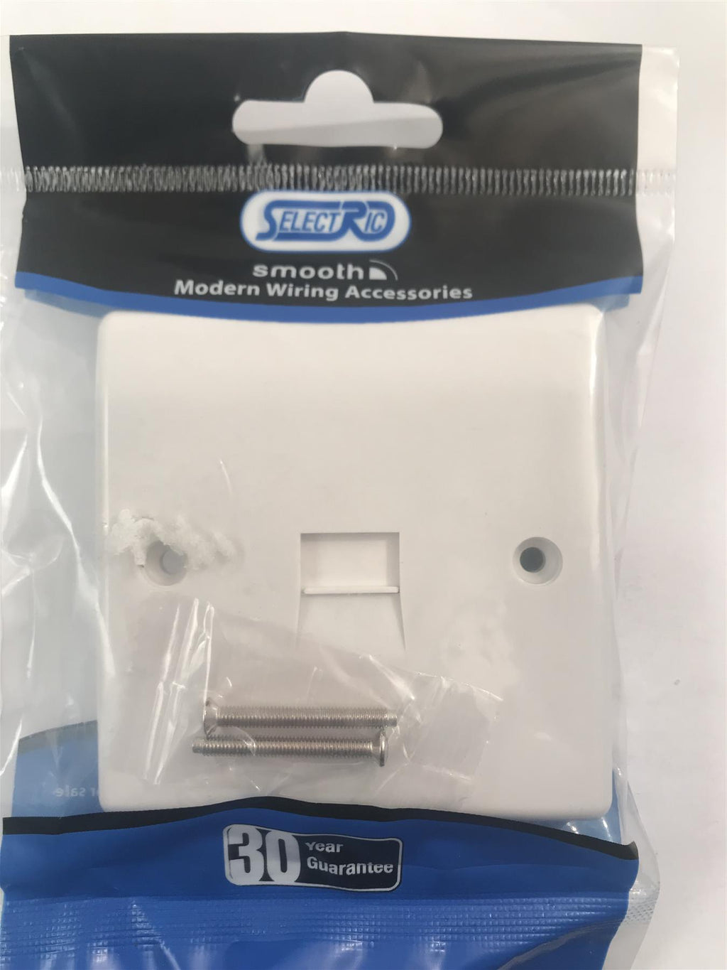 Selectric Smooth Telephone Socket 1 Gang Master SSL540
