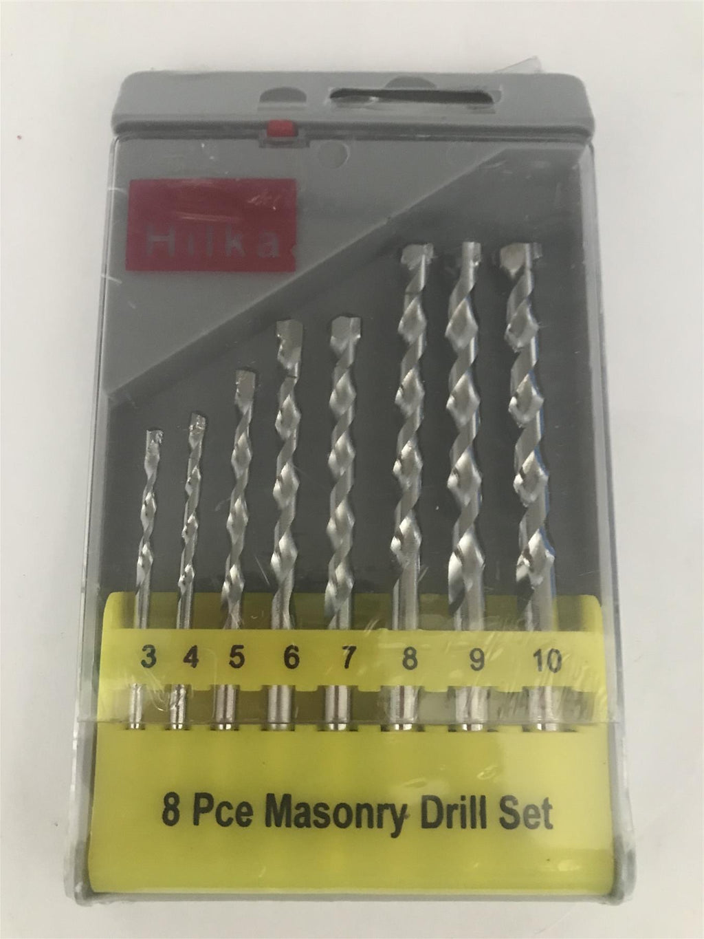 Hilka 9pc Masonry Drill Set  49808008