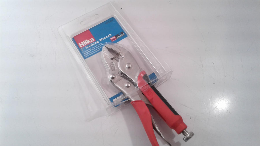 Hilka Soft Grip 7" Locking Wrench