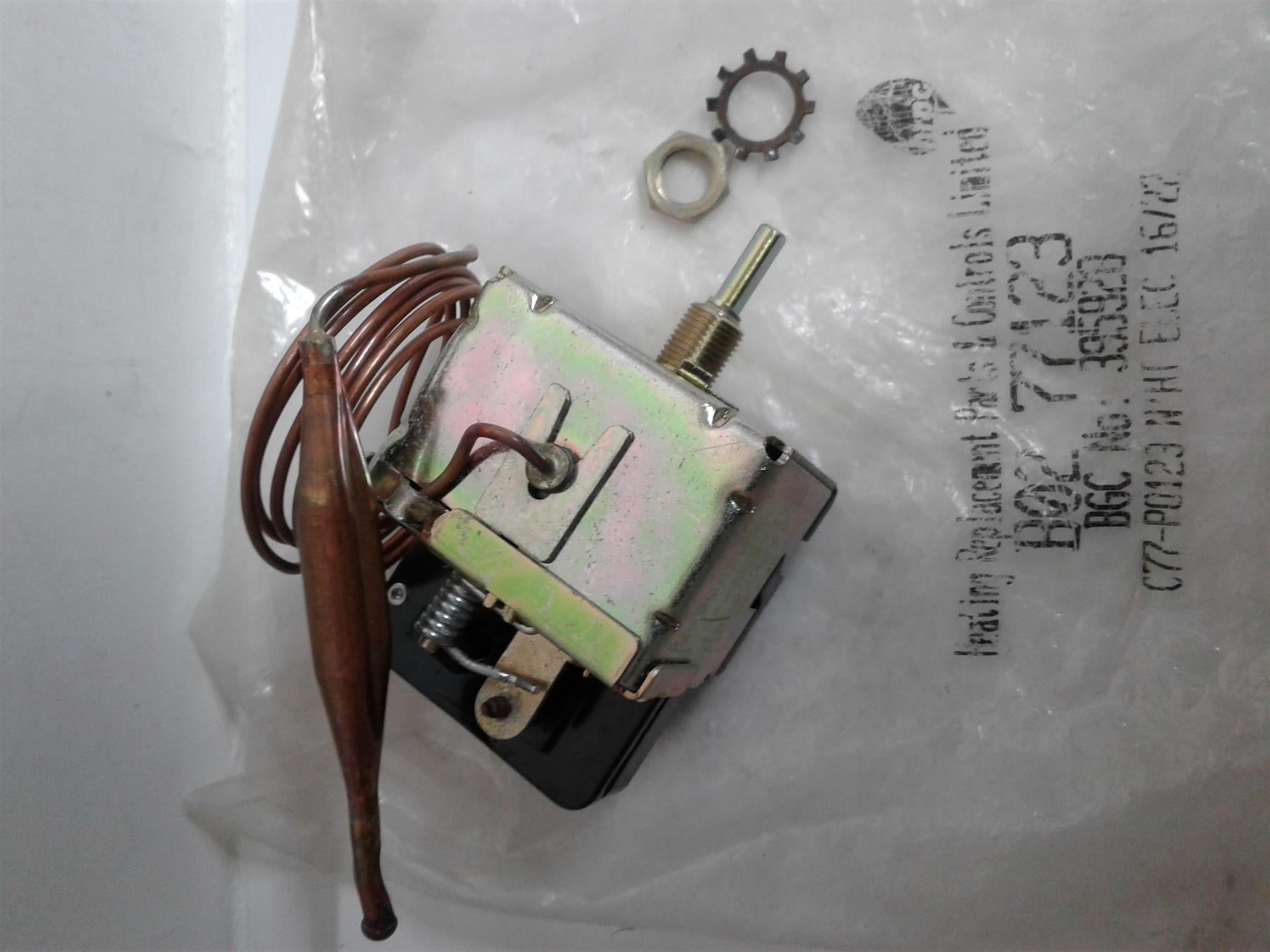 NEW RANCO BOILER THERMOSTAT C77 P0123