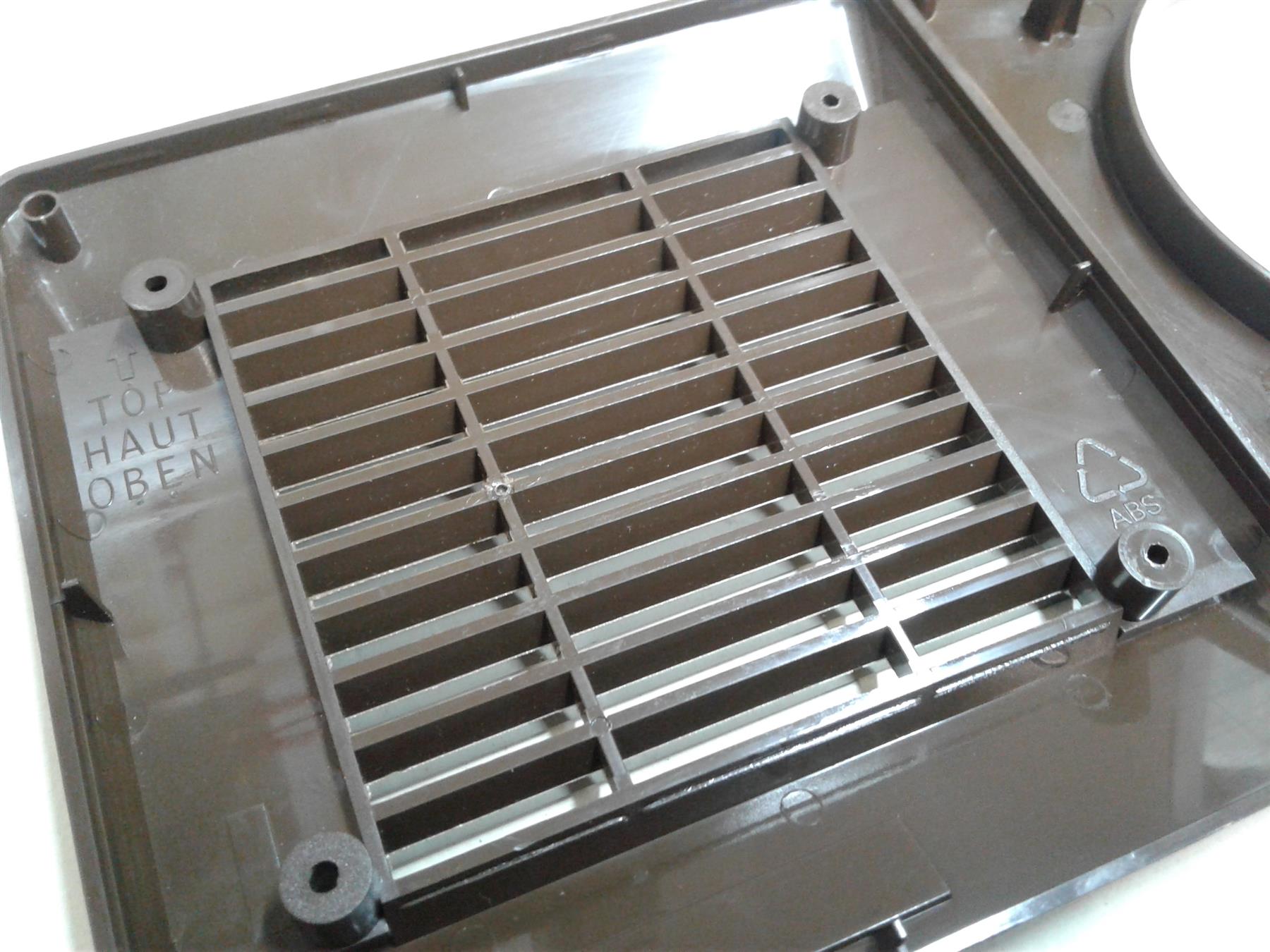 NEW VENT AXIA 100MM AIR VENT GRILLE EXTERIOR BROWN 563500