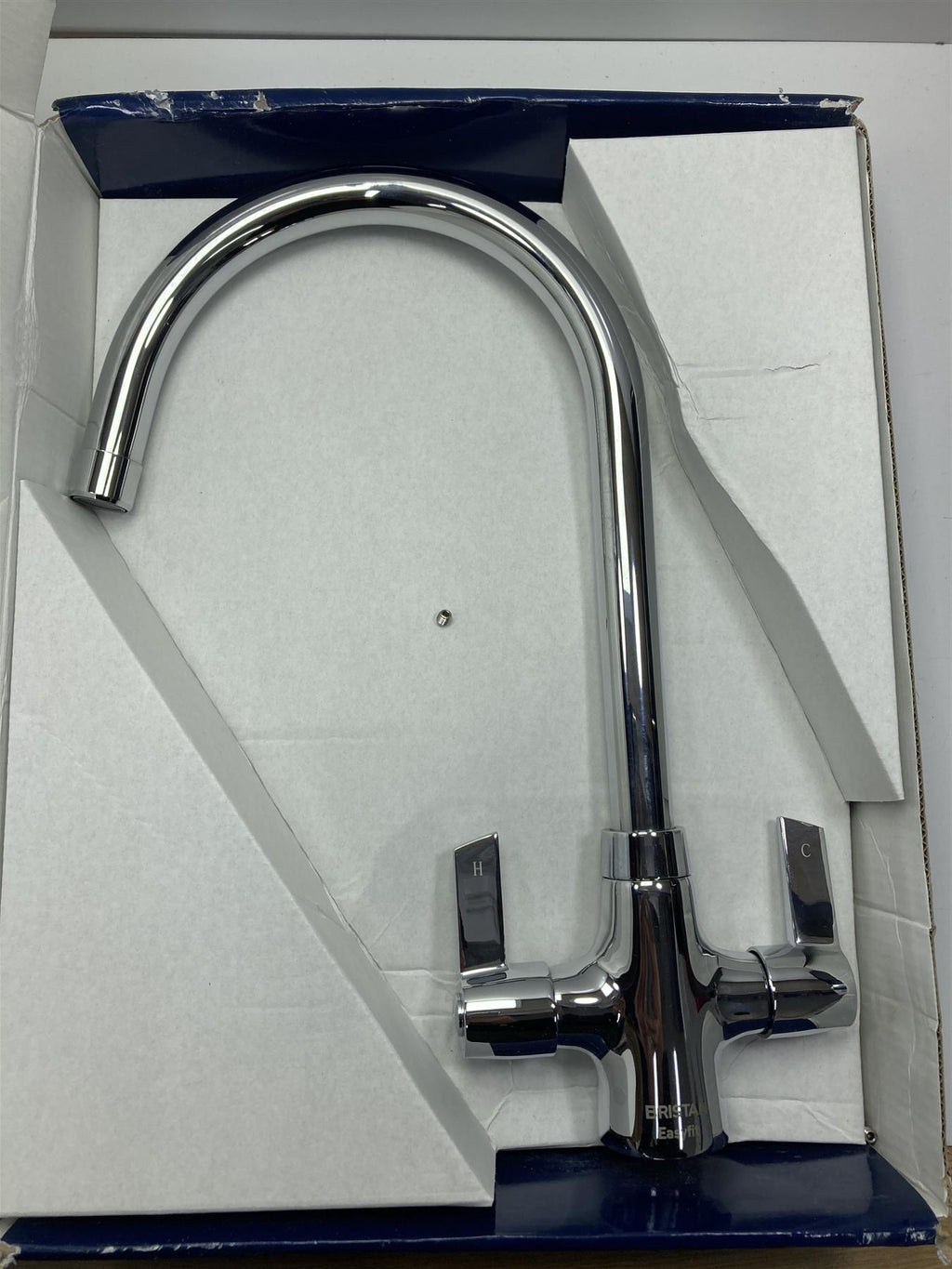 Bristan Echo Kitchen Sink Mixer Tap Double Lever Modern EasyFit Chrome
