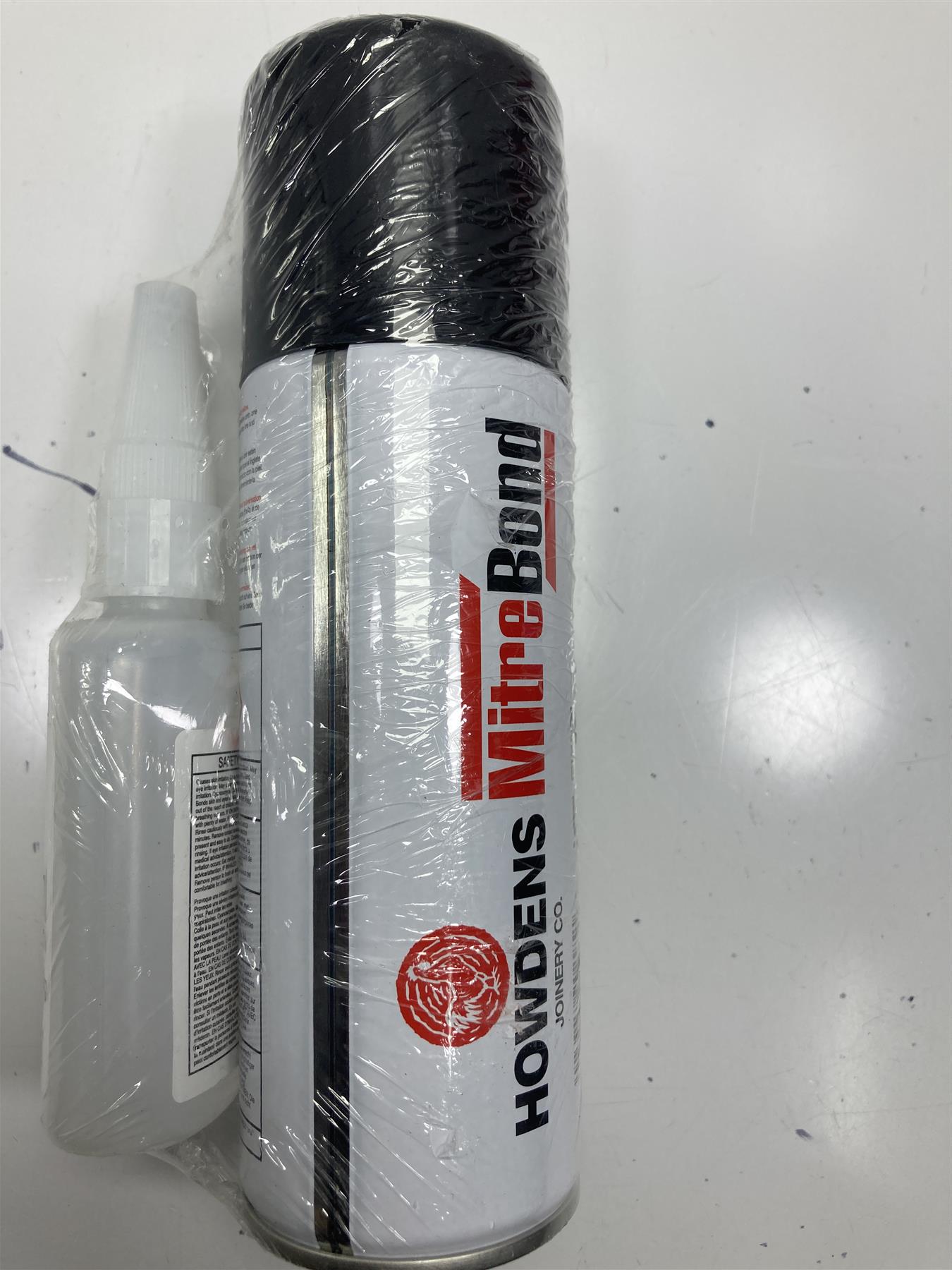 MitreBond Aerosol Activator 200ml & MitreBond Adhesive 50g Wood Cornices Plinths