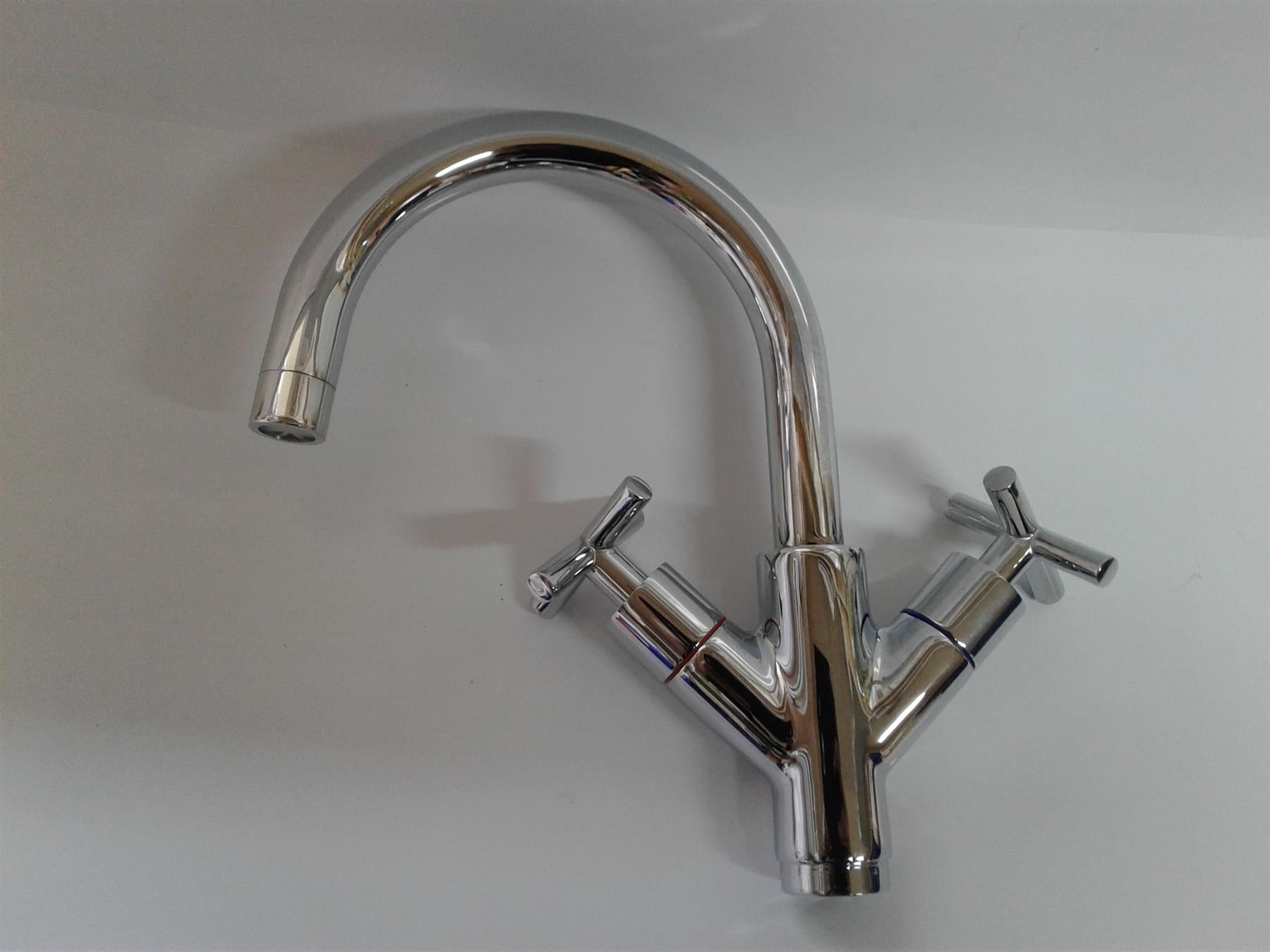 NEW TECHNIQUE QUARTZ MONO BASIN MIXER CHROME MODERN TAP - TAP024