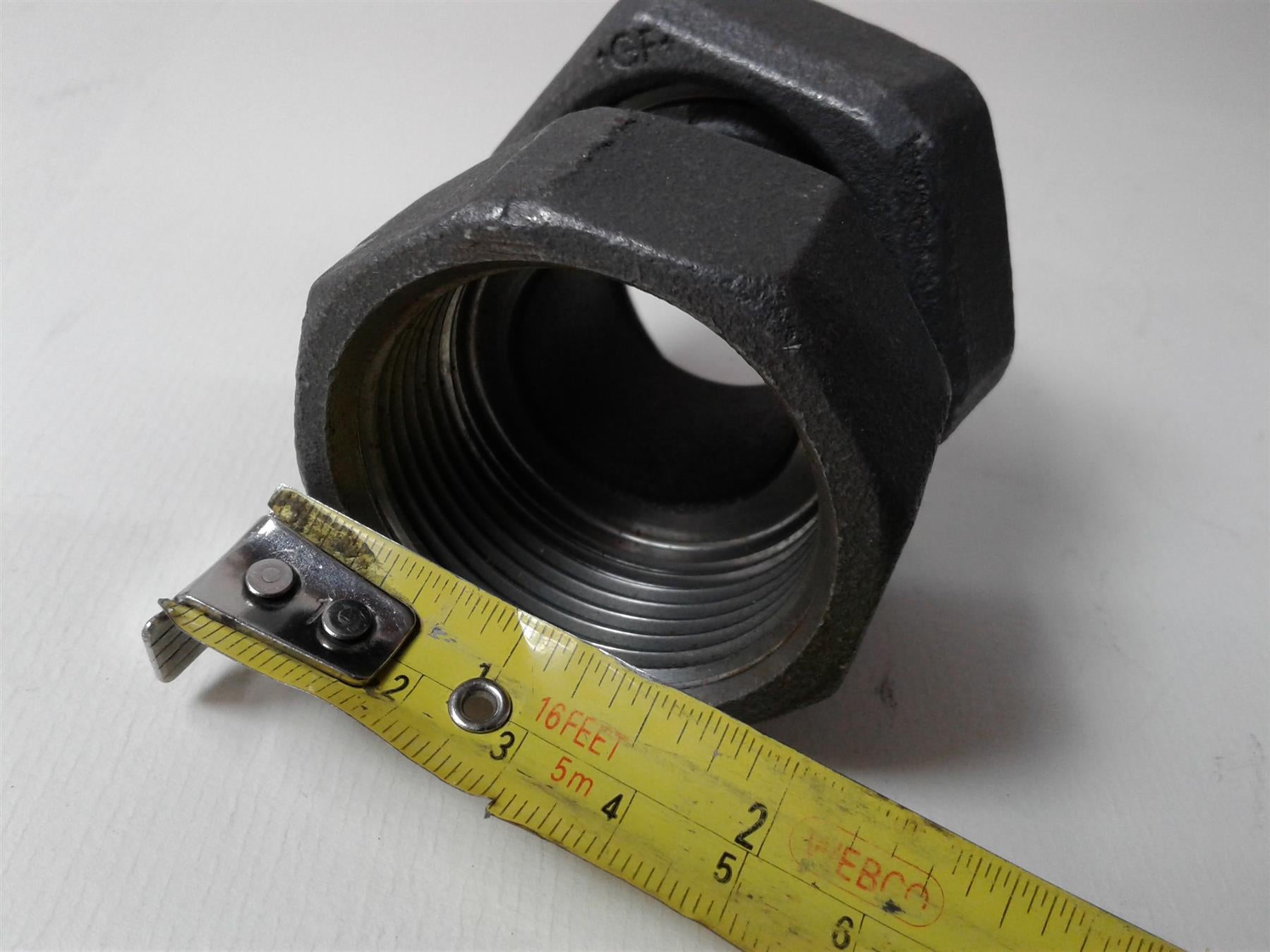 NEW GRUNDFOS 2566 IRON UNION 1 1/2" x 1 1/4" BSPF UPS2 PUMP 529821