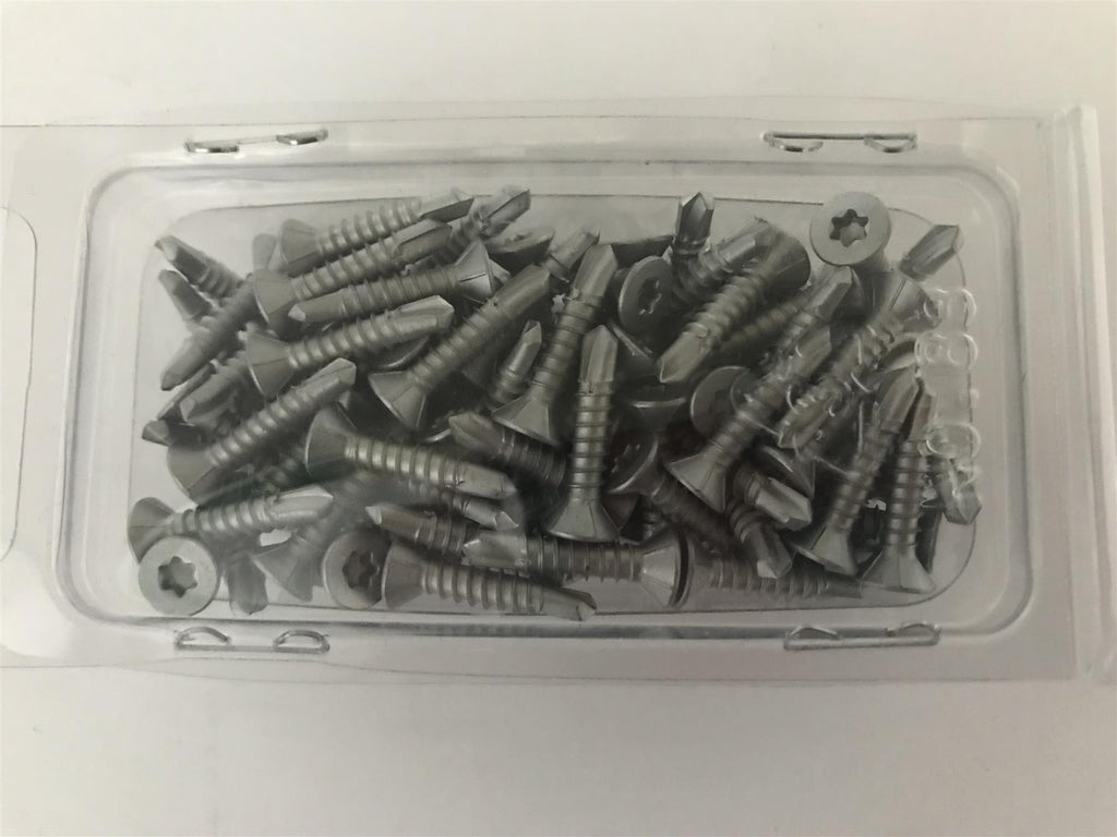Self Tapping Self Drilling Torx 3.9 x 19mm Countersunk Screws (Pack 100)