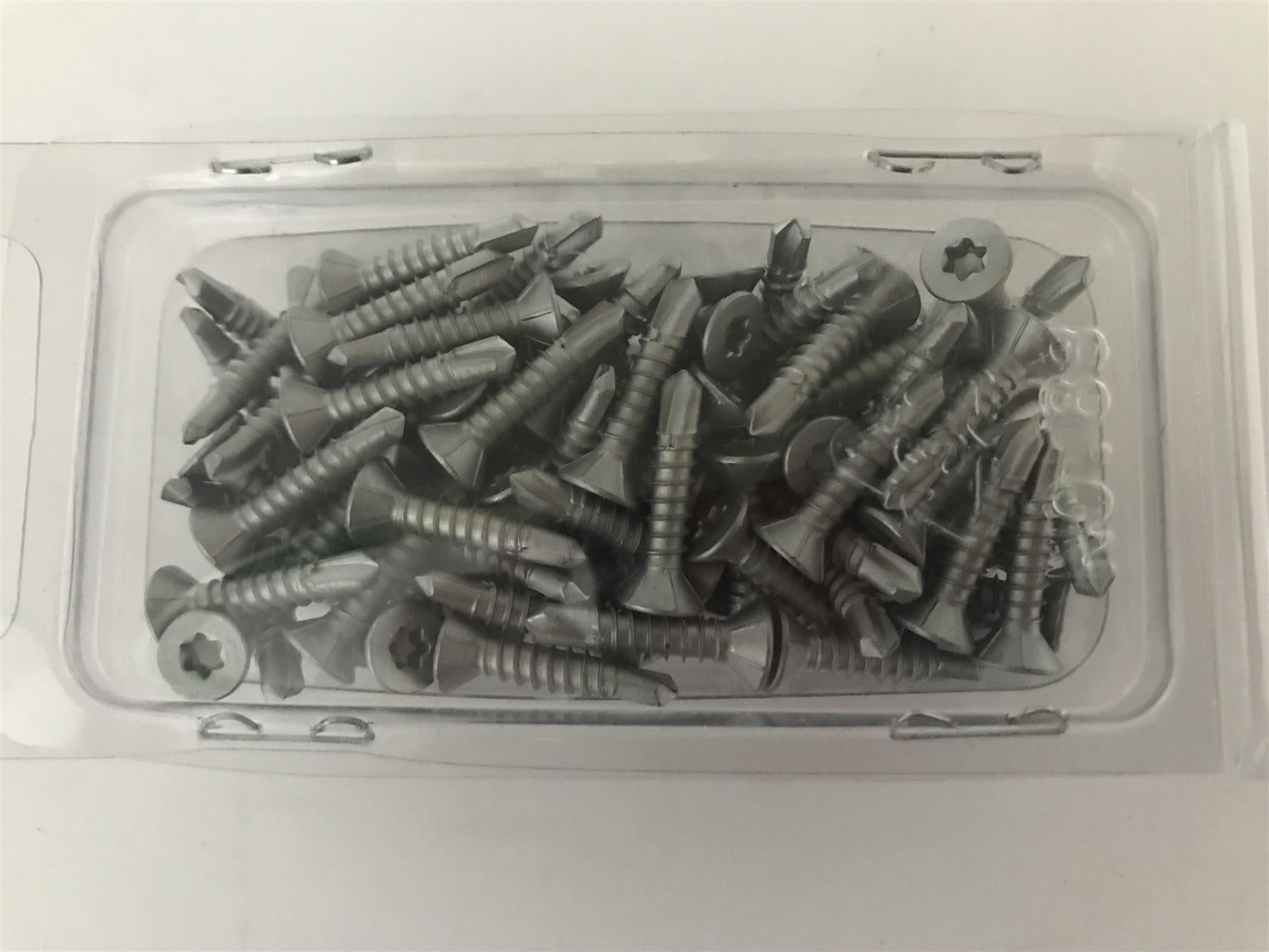Self Tapping Self Drilling Torx 3.9 x 19mm Countersunk Screws (Pack 100)