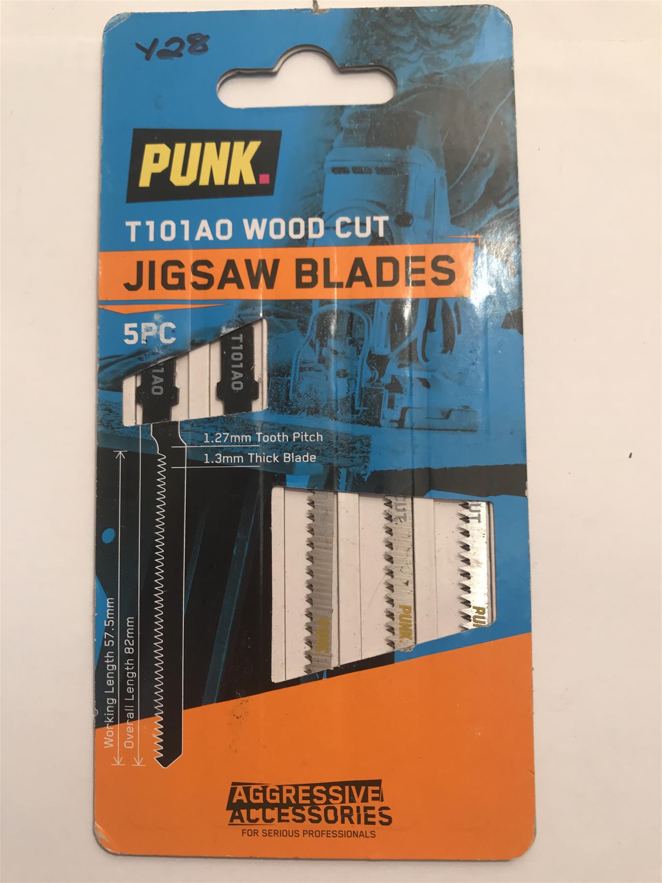 Punk 5pc Jigsaw Blades T101AO Wood Cut 267311