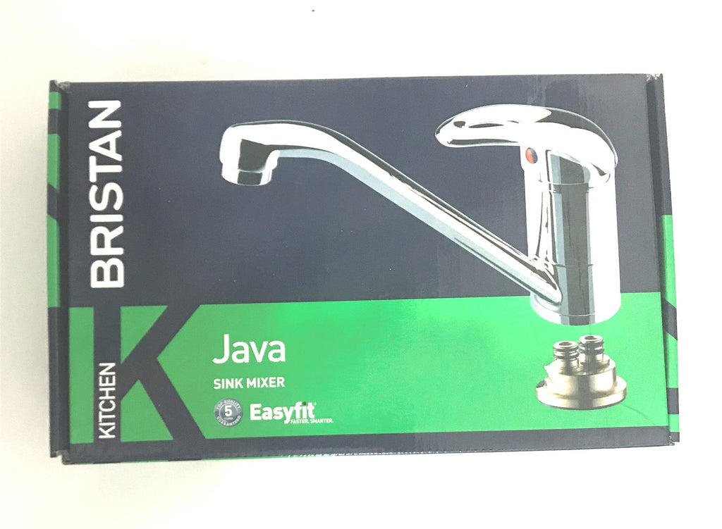 Bristan Java Single Flow Mono Sink Mixer Tap Chrome J SFSNK EF C