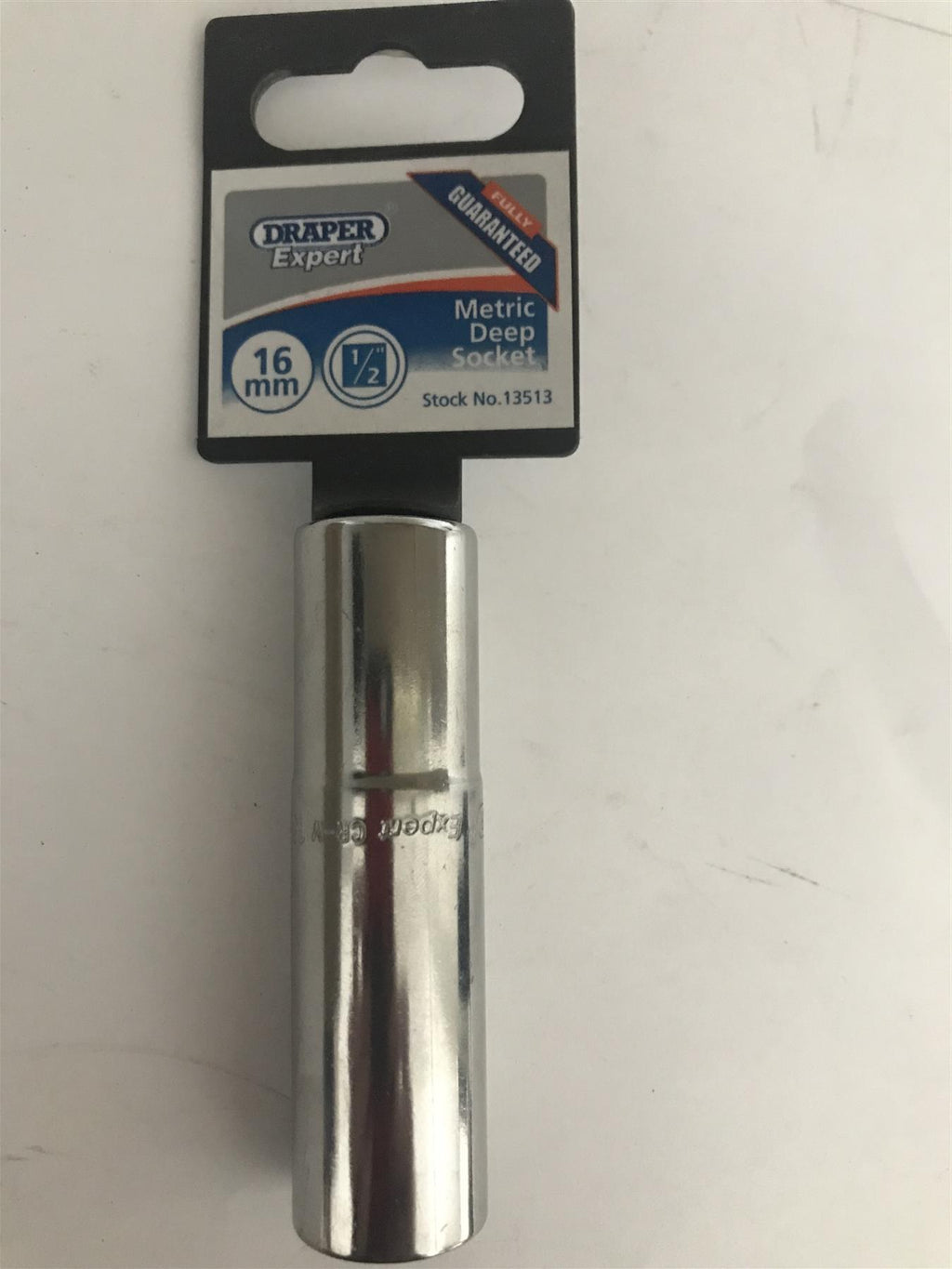 Draper 13513 Expert 16mm 1/2" Drive Deep Socket
