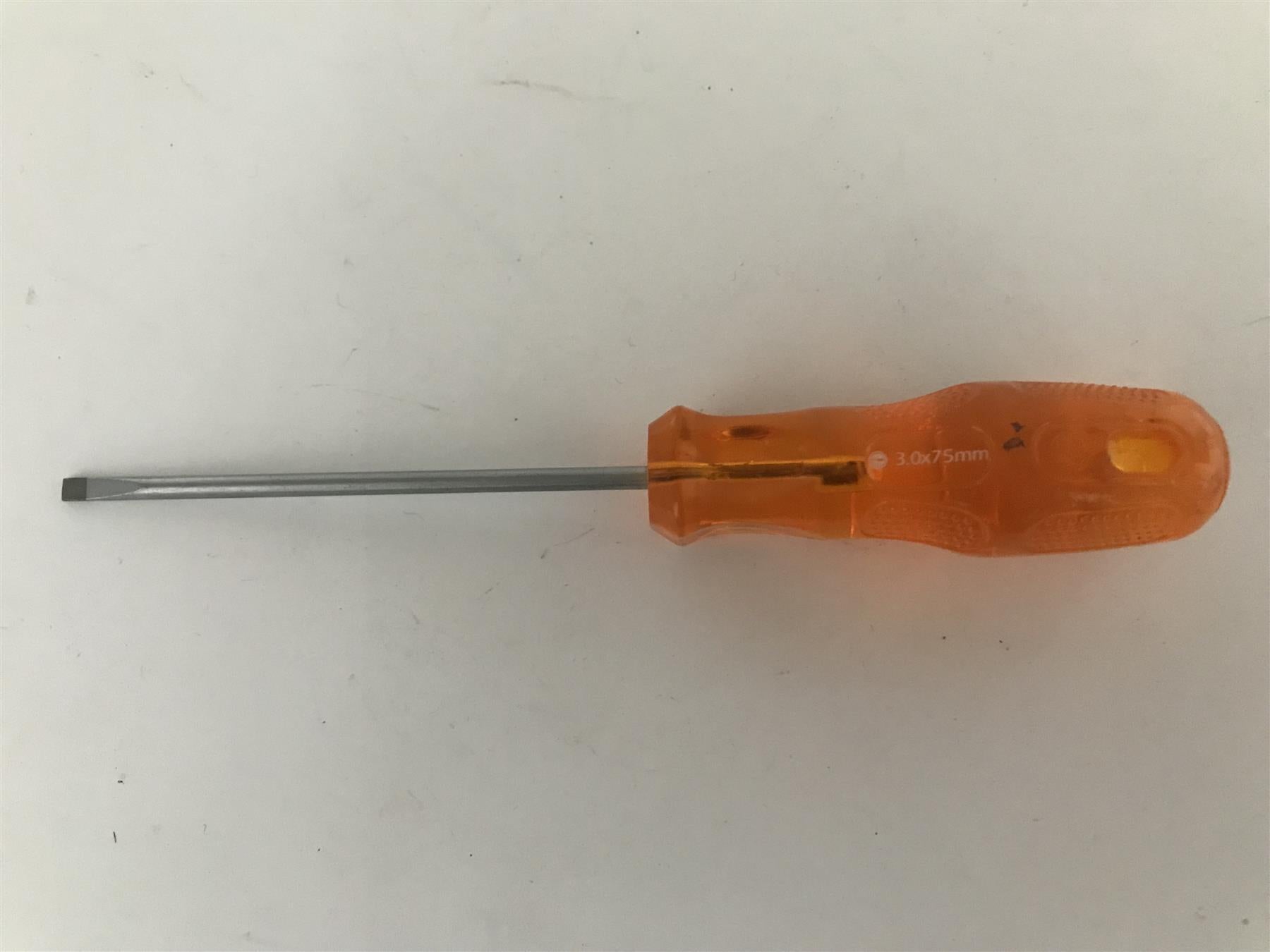 Draper 3 x 75mm Parallel Tip Screwdriver