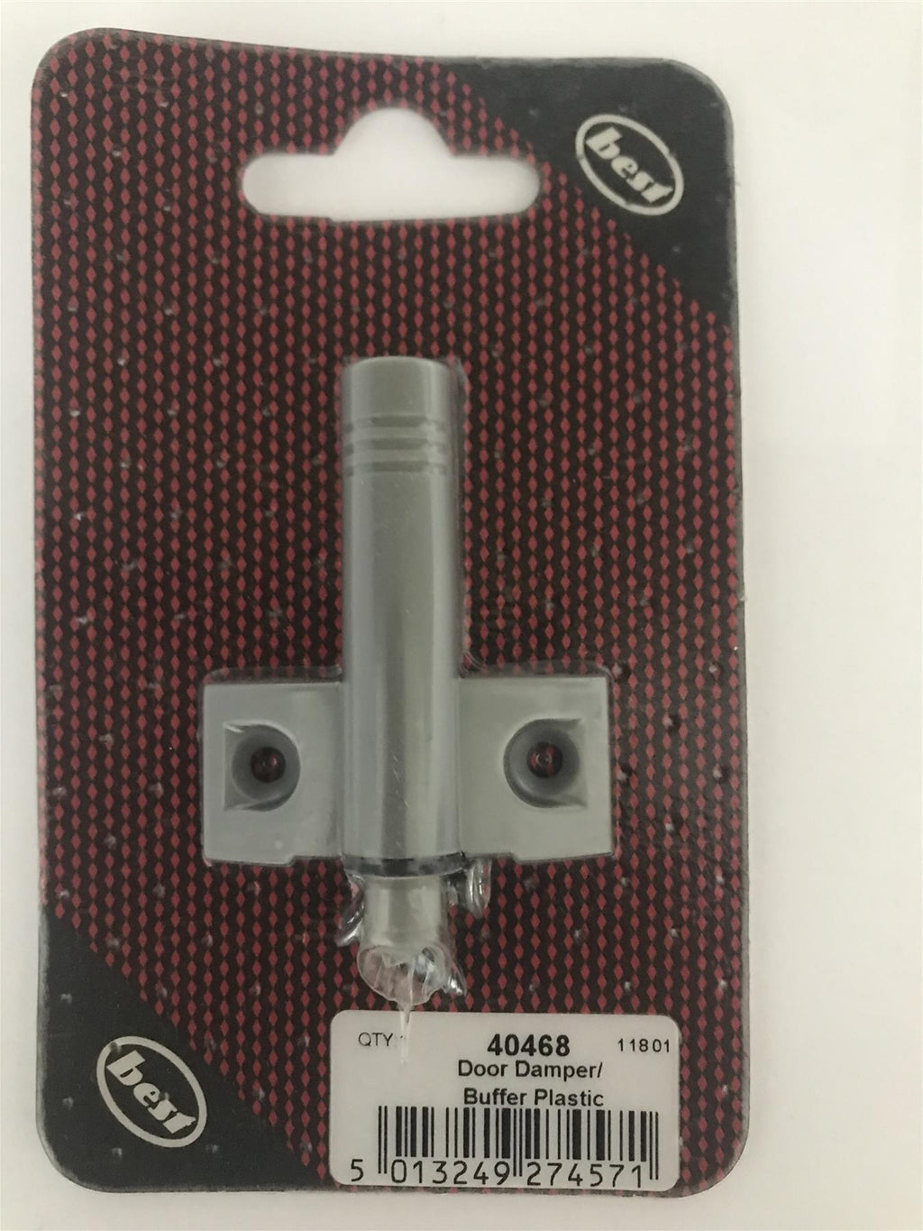Best Door Damper/Buffer Grey Plastic 40468