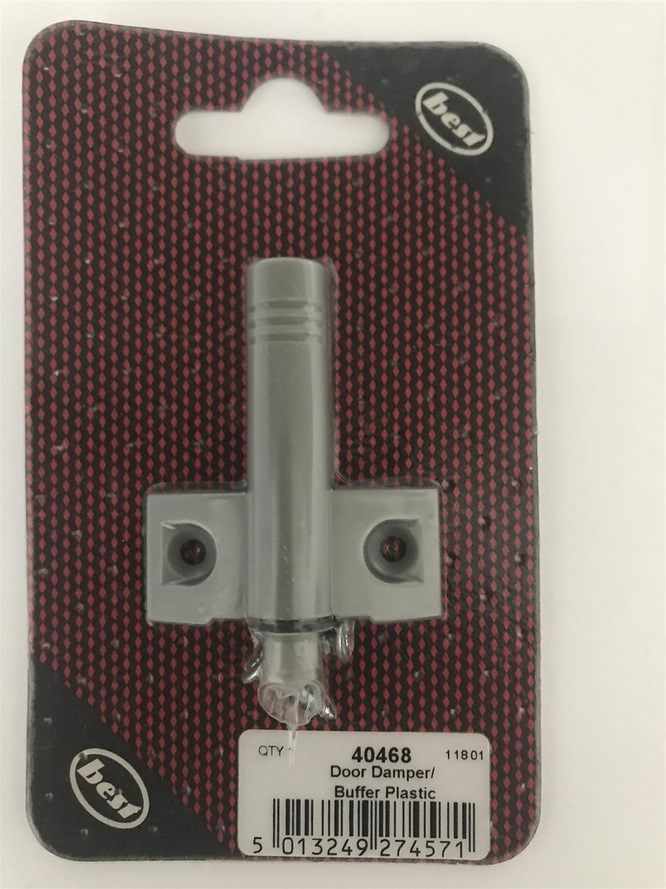 Best Door Damper/Buffer Grey Plastic 40468
