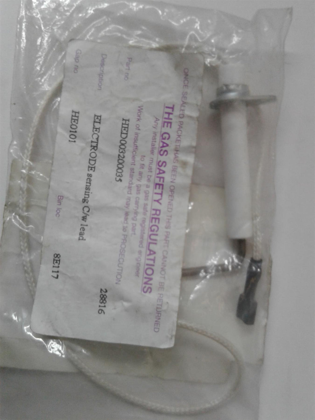 NEW HEATLINE COMPACT IONISATION ELECTRODE LEAD D003200035
