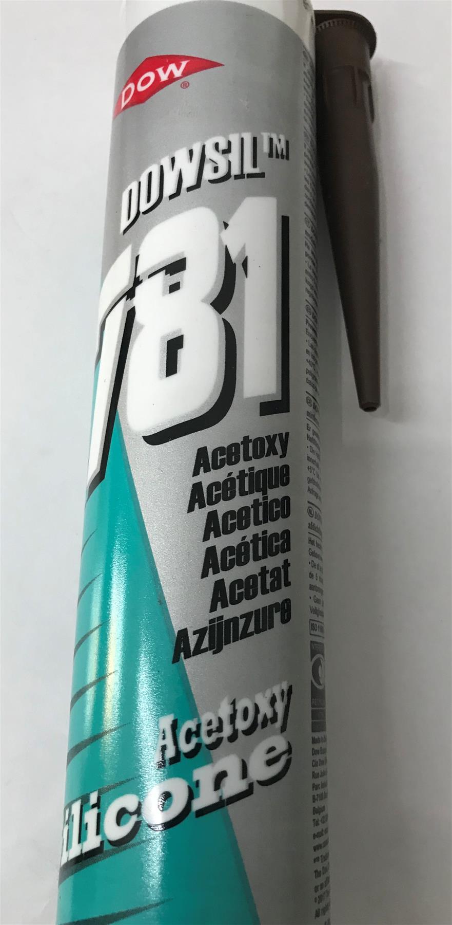 Dowsil 781 Silicone Sealant Brown 310ml