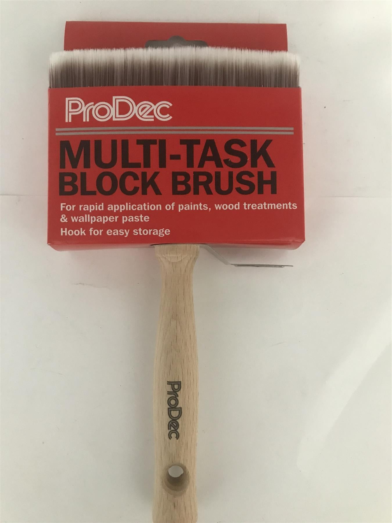 ProDec Multi Task Block Brush 120x30mm with storage hook