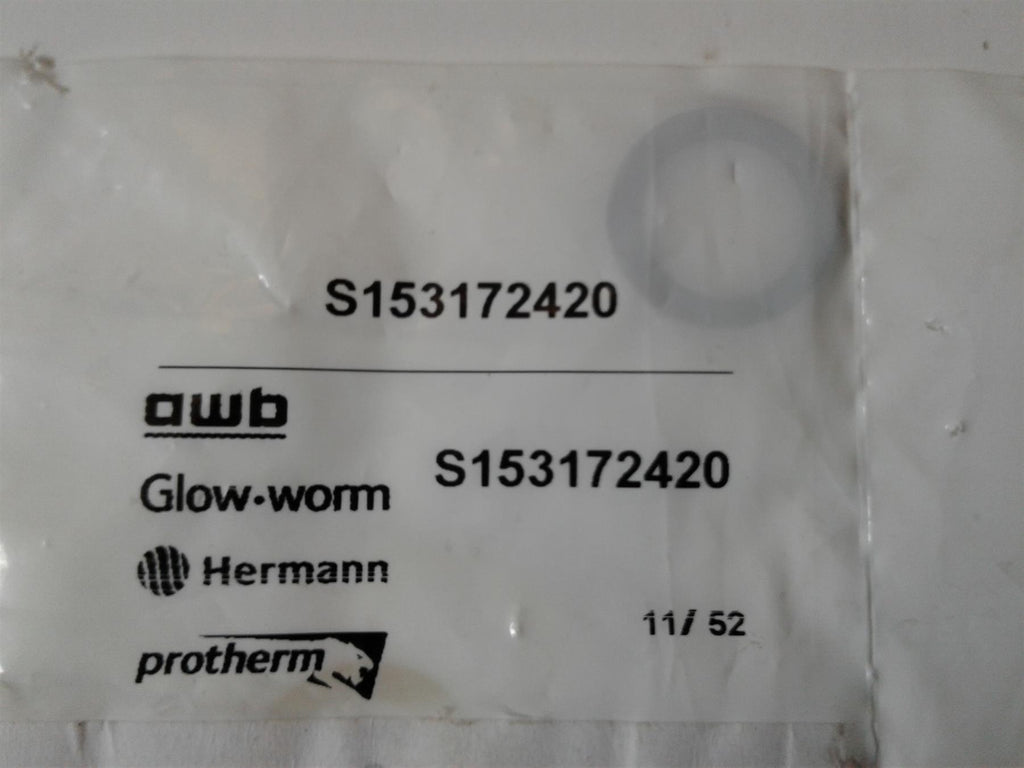NEW GLOWWORM RUBBER WASHER O RING GASKET S153172420