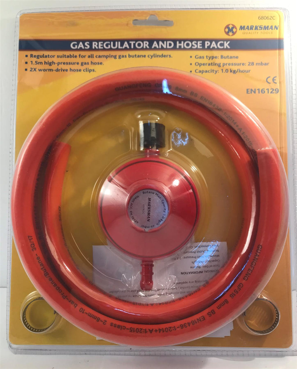 Marksman Gas Regulator and Hose Pack  68062C