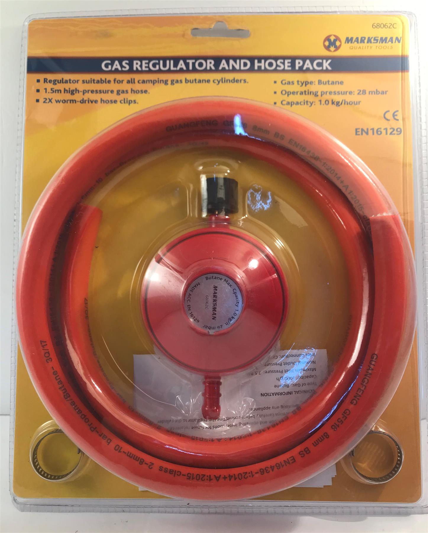 Marksman Gas Regulator and Hose Pack  68062C