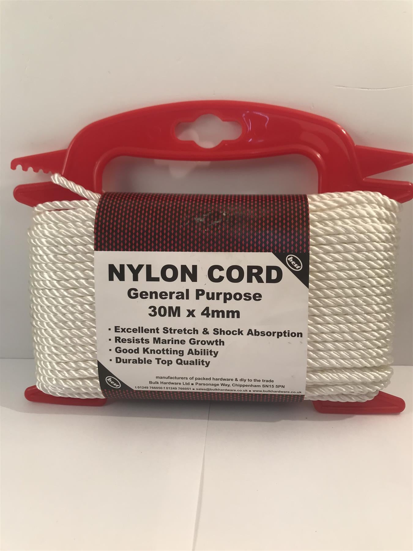 Nylon Cors General Purpose 30m x 4mm Durable Top Quality