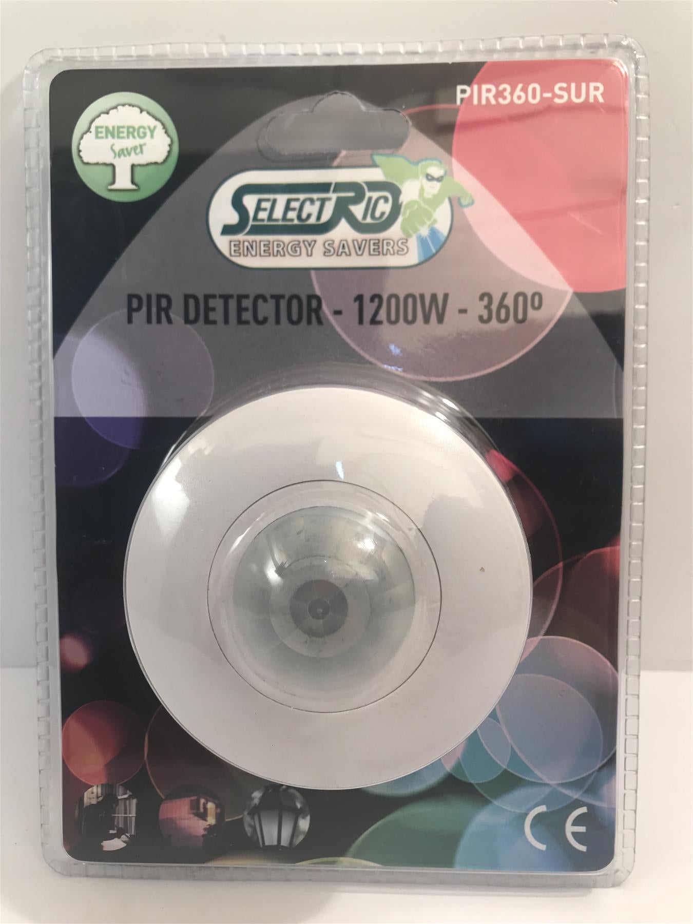SelectricDetector Switch 1200W 360 degree   PIR360-SUR PIR
