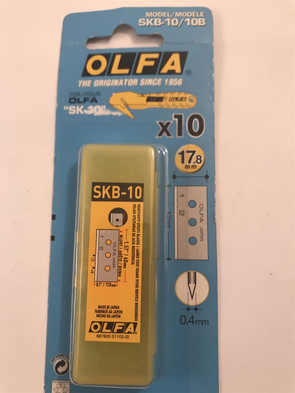 Olfa SKB-10 Utility Cutting Blade