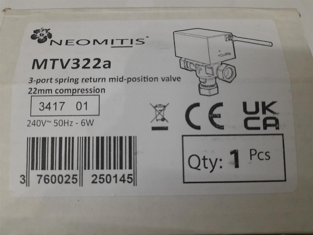 Neomitis MTV322A Zone Motorised Valve