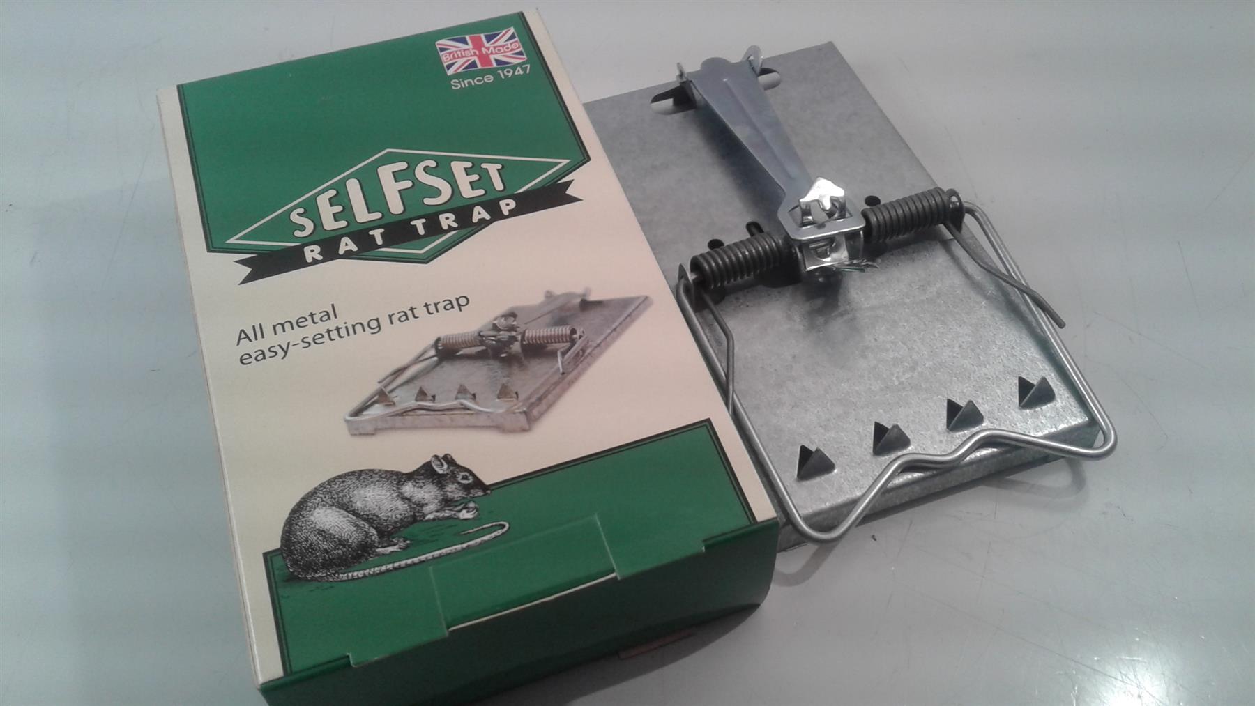 Selfset Rat Trap (easy-setting)