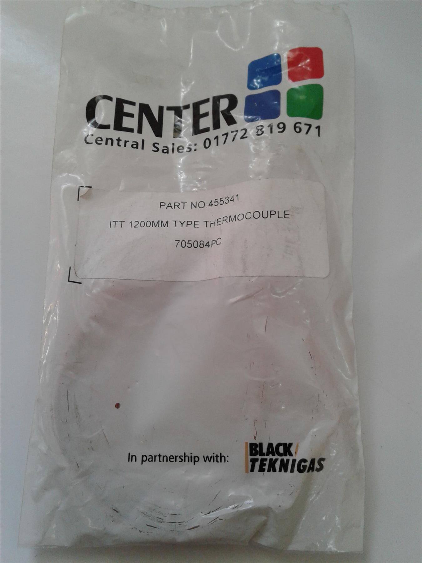 NEW WATTS INDUSTRIES 705084PC Thermocouple ITT Type 1200mm 455341