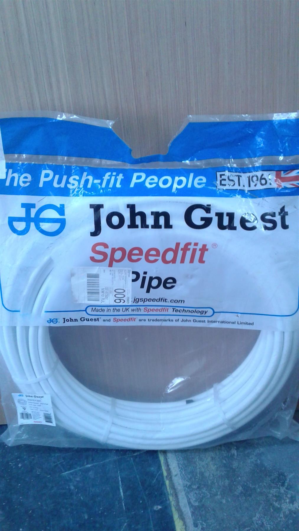 JG Speedfit PEX Barrier Pipe 22mm x 50m