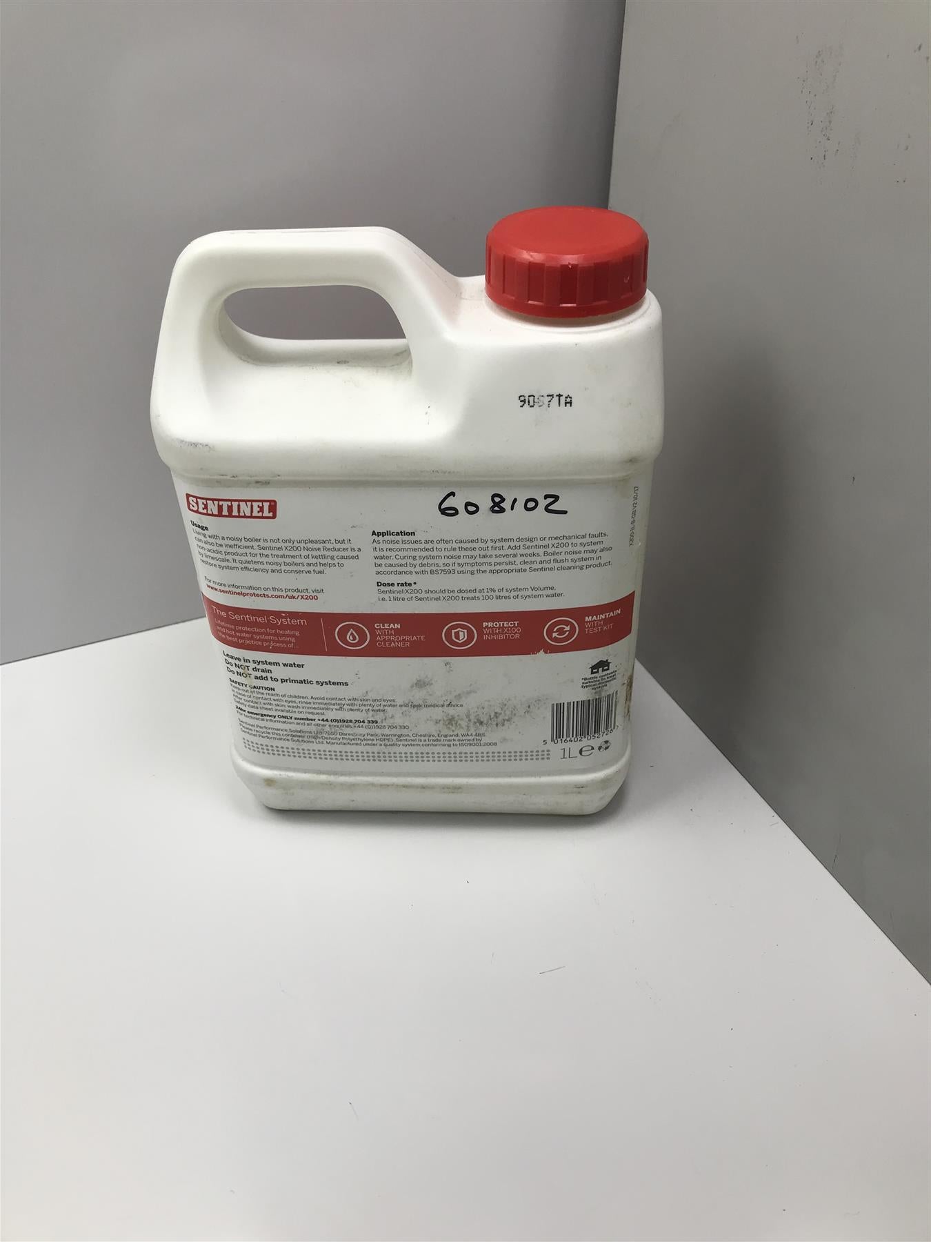 NEW SENTINEL X200 BOILER CENTRAL HEATING NOISE REDUCER 1L LTR