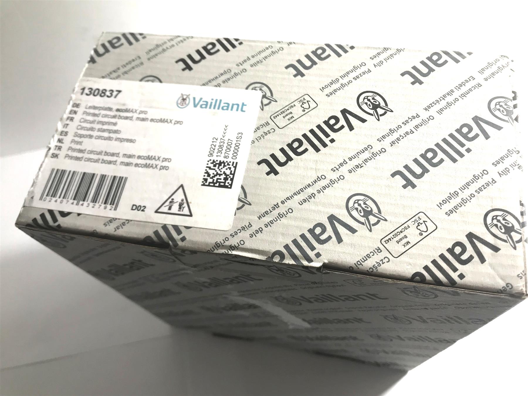 VAILLANT ECOMAX PCB 130837 NEW