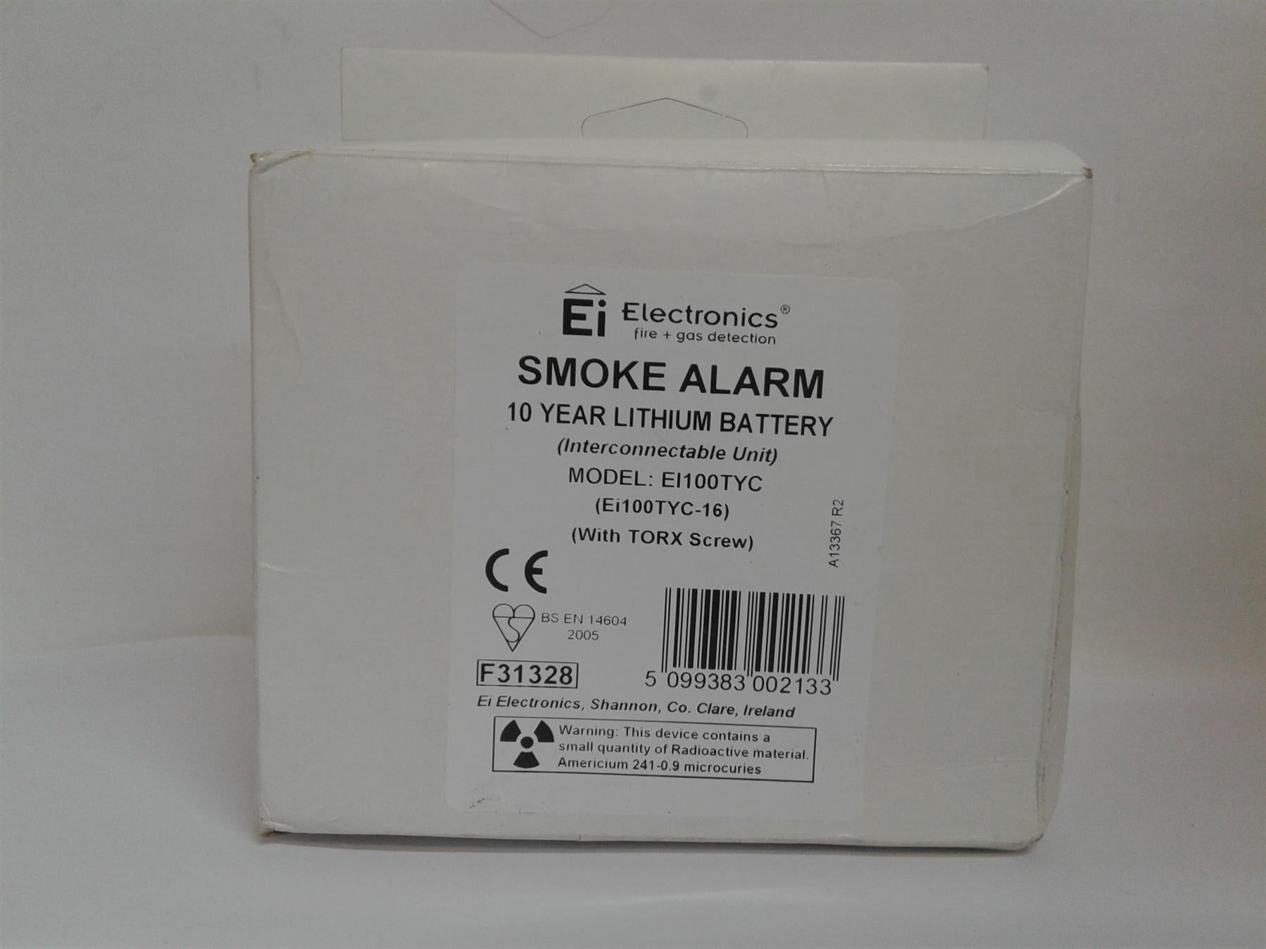 New Aico EI100TYC Smoke Alarm Ionisation