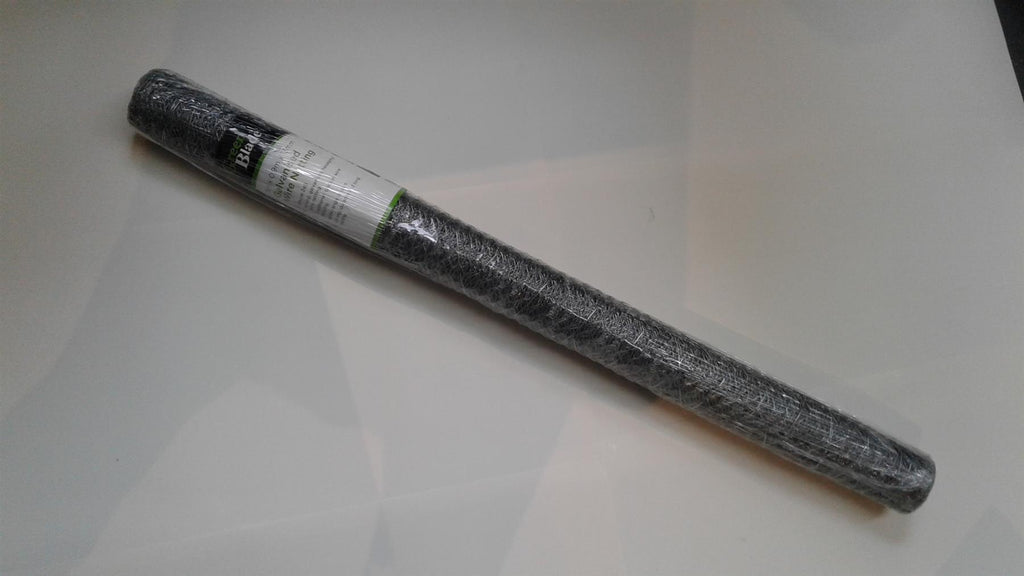 Galvanised Chicken Wire Netting Netting  5m x 0.9m x 13mm