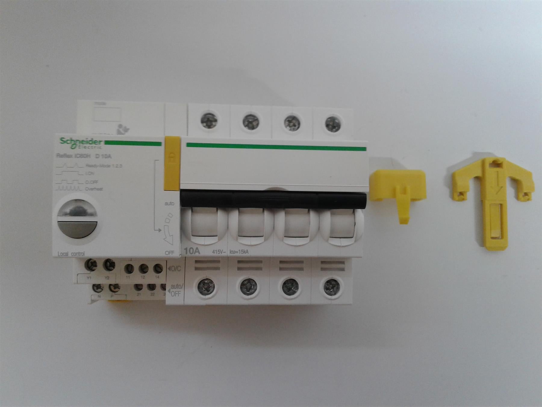 NEW Schneider Electric A9C66410 Circuit Breaker Reflex iC60H Ti24 10A 4P