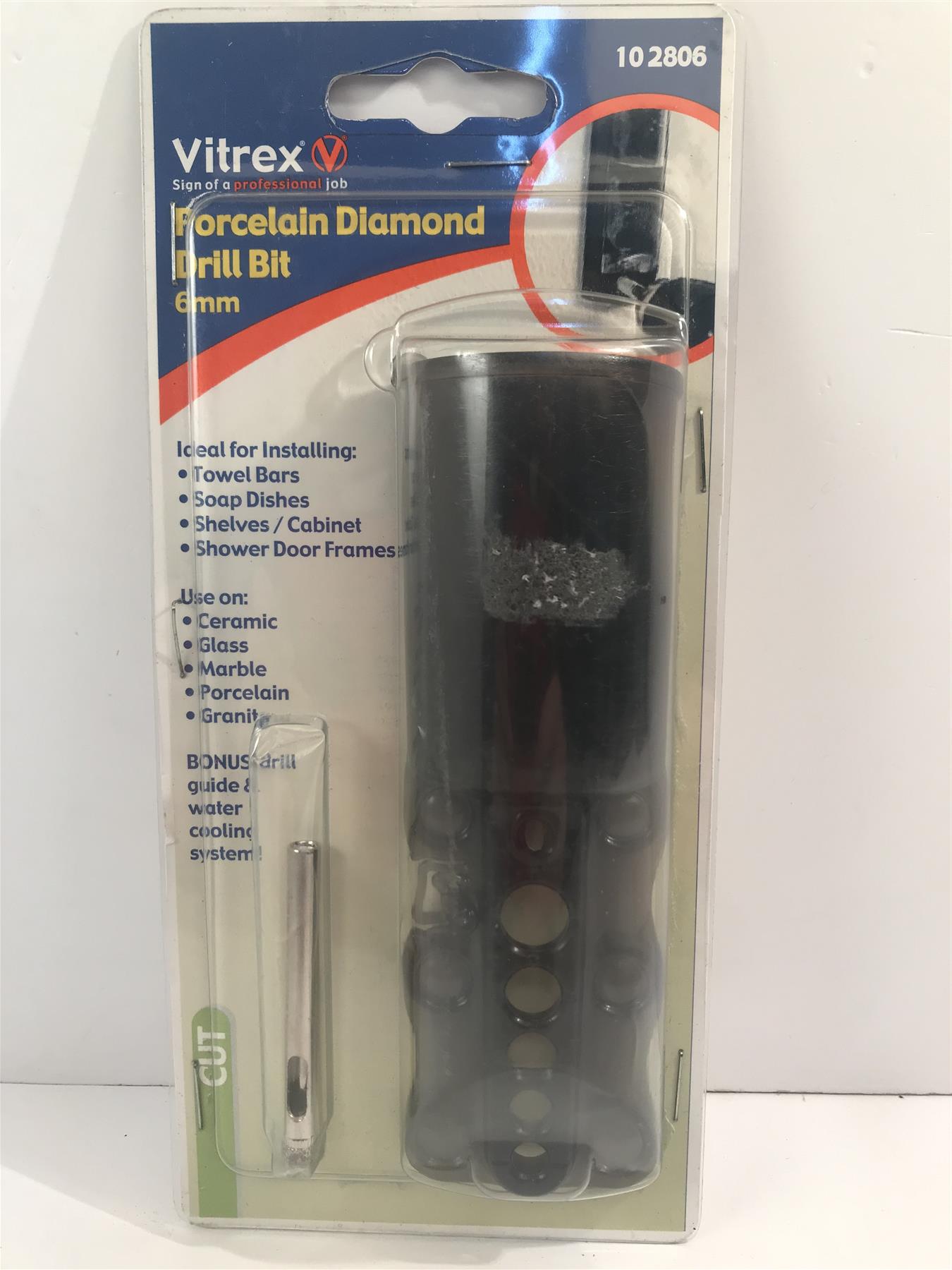Vitrex Porcelain Diamond Drill Bit 6mm  10 2806