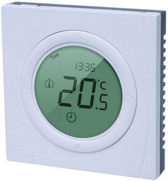 Danfoss Digital Thermostat 5/2 Day Light Grey Battery Powered TP5001B 087N7931