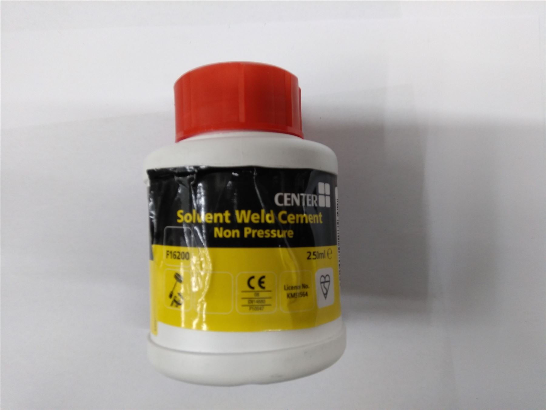 CENTER SOLVENT WELD CEMENT 250ML NON PRESSURE F16200