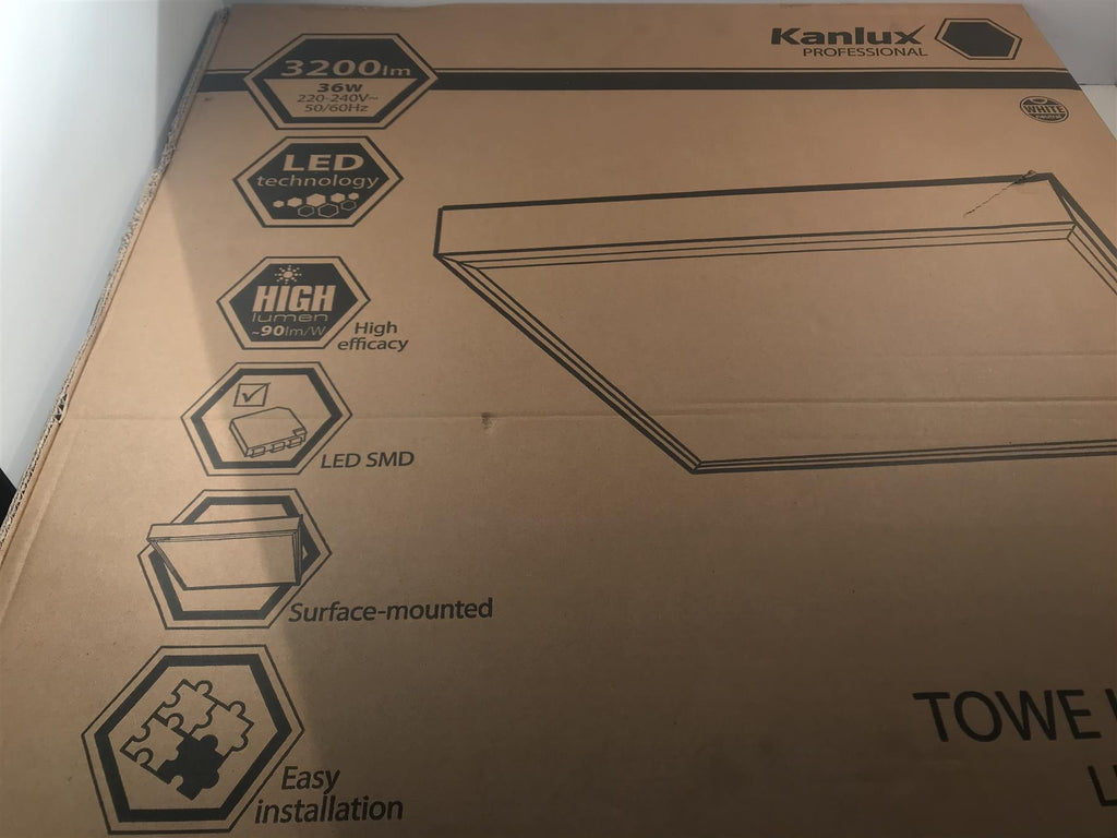 Kanlux LED 36W Downlight Cool White Ceiling Recessed Suspended Panel
