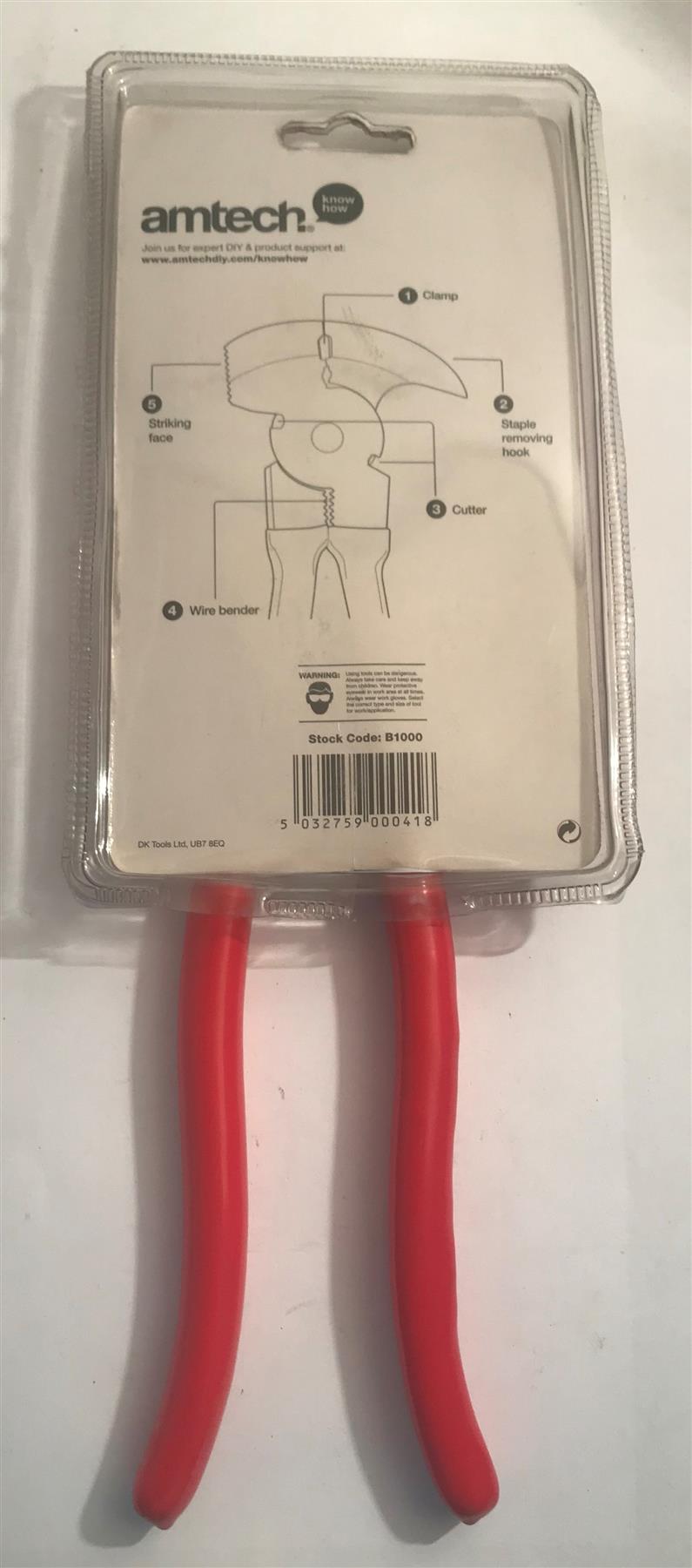 Amtech Fencing Plier (Multi Function Head) B1000