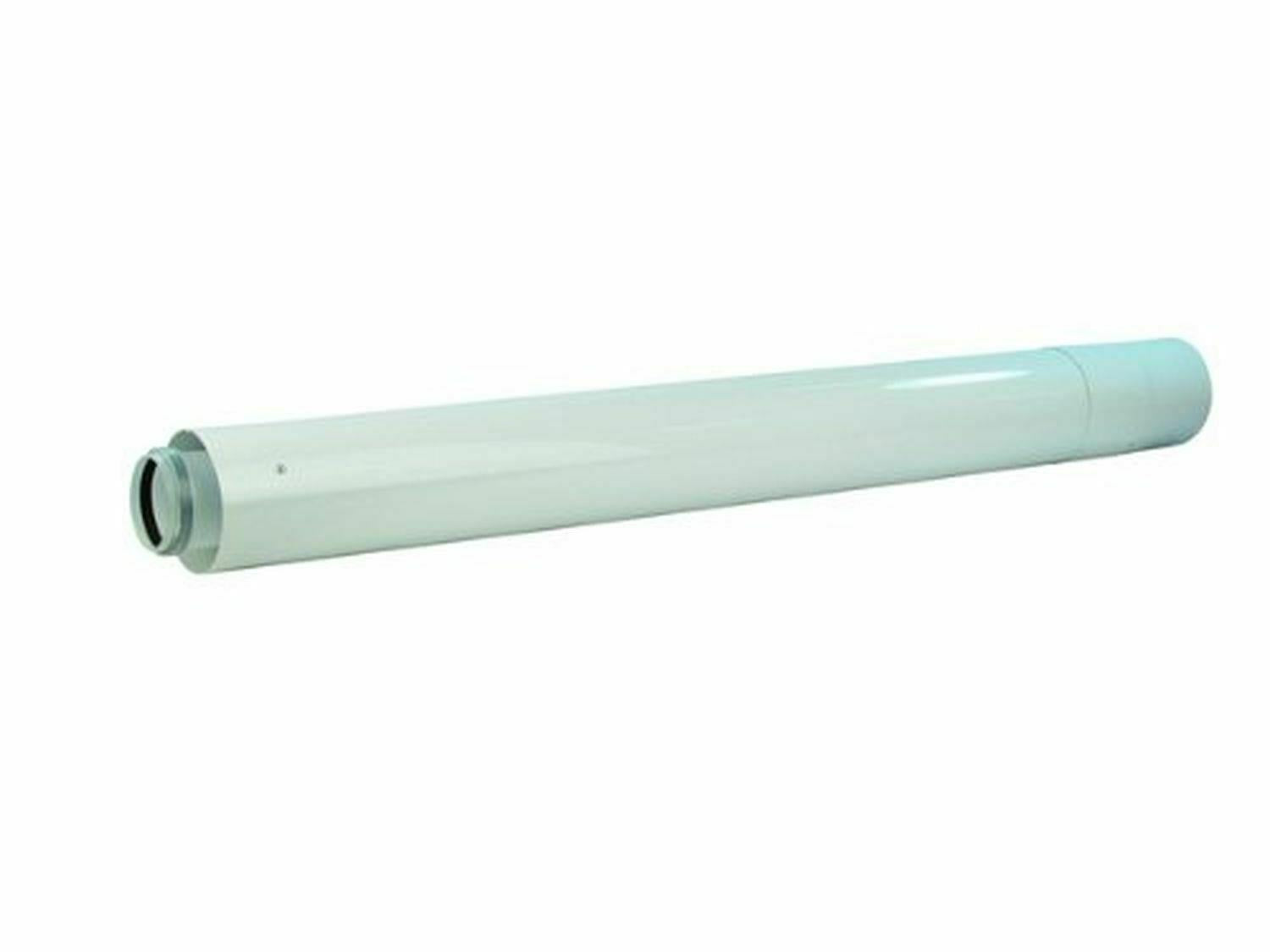 New Glowworm 60/100 1000mm Extension Pipe 2000460482 Vent Flue Pipe